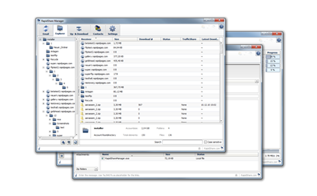 Rapidshare Manager